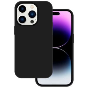 Silicon case for iPhone 15 Pro Max Black