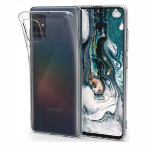 Slim case TPU 1mm for Samsung Galaxy A51 Διάφανο