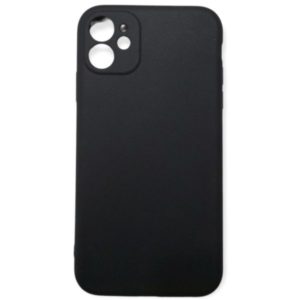 Matt TPU case protect lens for iPhone 11 Black