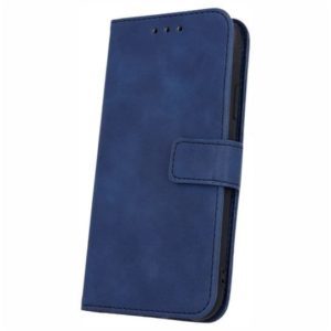 Smart Velvet case for Samsung A12 navy blue