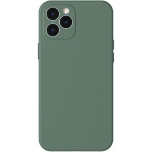 Matt TPU case protect lens for iPhone 12 forest green