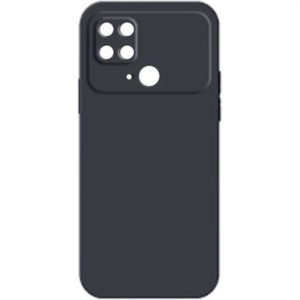 Silicon case protect lens for Poco C40 Black
