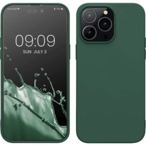 Matt TPU case for iPhone 14 Pro Max forest green