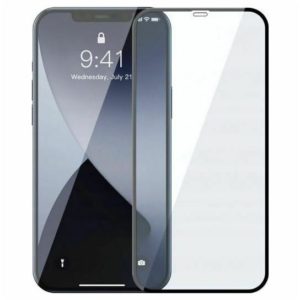 ObaStyle Tempered Glass 3D for iPhone 12 / 12 Pro black frame