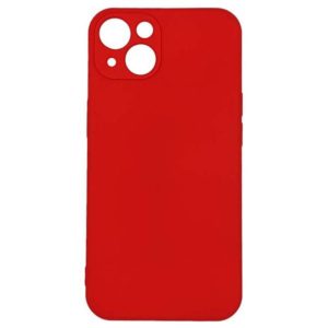 Silicon case protect lens for iPhone 13 Red