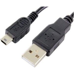 USB 2.0 Cable USB-A male - mini USB-B male 1m (T_0011208)