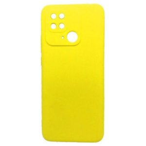 Matt TPU case protect lens for Xiaomi Redmi 10C Yellow