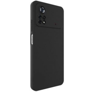 Matt TPU case protect lens for Xiaomi Poco X4 Pro 5G black