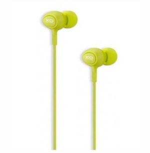 XO Wired earphones S6 jack 3,5mm Green