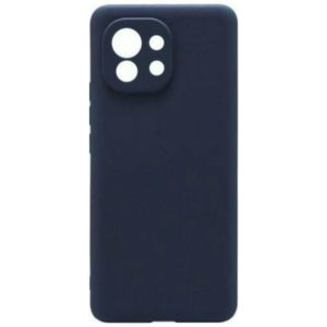 Matt TPU case protect lens for Xiaomi Mi 11 Pro dark blue