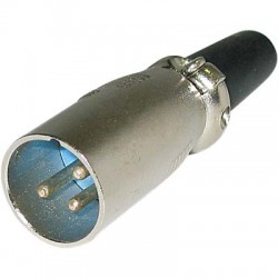 Canon Cable Adaptor XLR-3MCL Plug Male Τελικό Βύσμα Καλωδίου Ήχου Αρσενικό 140-1197 CN014
