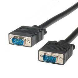VGA CABLE 15PIN MALE TO MALE 15M M-M 10m BLACK S3605R