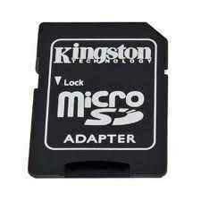 ADAPTOR MICRO SD CARD TO SD KINGSTON