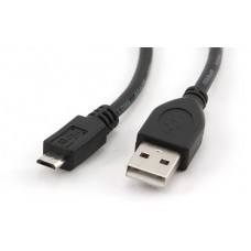 Cablexpert CCP-MUSB2-AMBM-0.5M USB A 2.0 Cable To Micro USB Charger-Data 0.5m Black