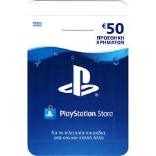 PLAYSTATION NETWORK LIVE CARD 50.00 EURO (PS4/PS3/PSP/PSVITA)