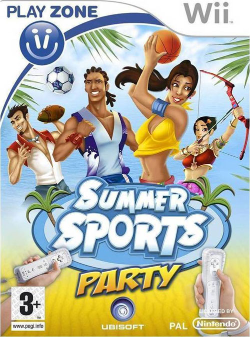SUMMER SPORTS PARTY PLAYZONE & CAPTAIN GADGET SPORT PACK [BASEBALL BAT/GOLF CLUB/TENNIS RACKET] (Wii)