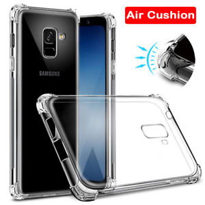 Θήκη Κινητού Διαφανής Samsung Galaxy A7 2018 - A8 Plus 2018 Shockproof Plastic Flexible Transparent Case Slim 0.3mm