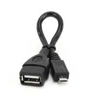 CABLEXPERT A OTG AFBM-03 USB 2.0 CABLE FEMALE TO USB MICRO MALE BLACK 0.2m 95194