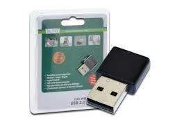 WIRELESS USB ΤΙΝΥ ADAPTER 300Mbps DIGITUS WIFI 300N DN-70542 VPR 1-0 (PC)