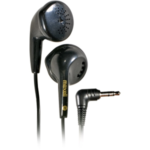 MAXELL EB-95 EARPHONES STEREO EAR BUDS MINI 3.5 BLACK ΑΚΟΥΣΤΙΚΑ ΨΕΙΡΕΣ ΜΑΥΡΑ
