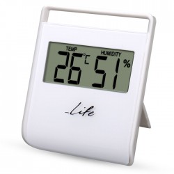Θερμόμετρο Υγρόμετρο Life WES-102 Thermometer - Hygrometer White