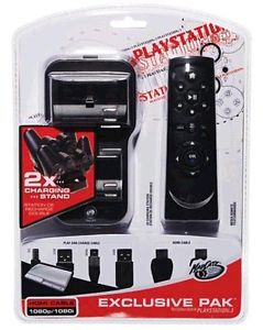 EXCLUSIVE PAK CHARGING STAND & MEDIA REMOTE & HDMI CABLE & CHARGING CABLE MADCATZ S10-08891 (PS3)
