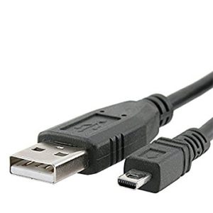 VALUELINE VLCP60801B2.00 USB 2.0 CABLE MALE TO USB MALE MICRO 8PIN 2m BLACK SAMSUNG VLCP 60801 B2.00