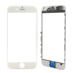 Τζάμι Αφής Με Πλαίσιο Λευκό iPhone 7 Plus - Glass Lens with Front Bezel White i7 Plus