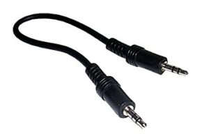 CABLE AUDIO 1.0m JACK 3.5 MALE TO JACK 3.5 MALE VAL3301