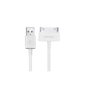SAMSUNG ECB-DP4ABE WHITE USB A 2.0 CABLE CHARGER-DATA 1m SAMSUNG GALAXY TABLET P3100-P5100 - SMART PHONE ORIGINAL