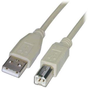USB 1.0 PRINTER CABLE A TO B M/M 1,8m WHITE S3102R 141