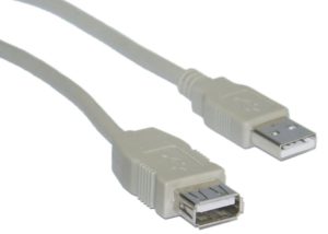 USB A 2.0 EXTENSION CABLE MALE/FEMALE 1.5m WHITE POWERTECH CAB-U076 ΚΑΛΩΔΙΟ ΠΡΟΕΚΤΑΣΗΣ