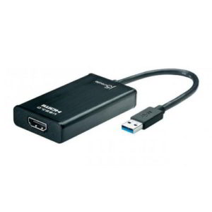 POWERTECH CAB-U034 USB 3.0 MALE TO HDMI 1.4V FEMALE 0.20m CABLE POWER TECH CABU034