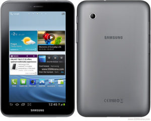 Samsung Galaxy Tab 2 Tablet 7 IPS Dual Core 1.0 64bit 16GB 4Mpx GPS Black P3110