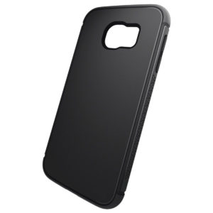 Διαφανής Μαύρη Θήκη Κινητού Samsung Galaxy S6 Plastic Flexible Case Black (G920F)