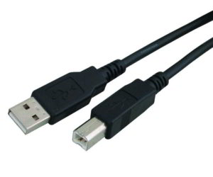 POWERTECH CAB-U016 USB A 2.0 PRINTER CABLE A/B MALE/MALE 1.5m BLACK ΚΑΛΩΔΙΟ ΕΚΤΥΠΩΤΗ ΜΑΥΡΟ