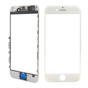 Τζάμι Αφής Με Πλαίσιο Λευκό iPhone 6 - Glass Lens with Front Bezel White i6