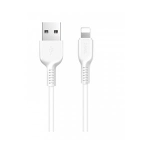 Hoco USB A 2.0 Cable Male To Lightning Male White 3m Fast Charging ios Καλώδιο Φόρτισης Λευκό X20