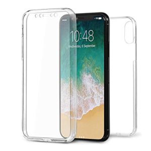 Transparent Full Silicone Flexible Case Iphone X Διαφανής Θήκη Κίνητού iX