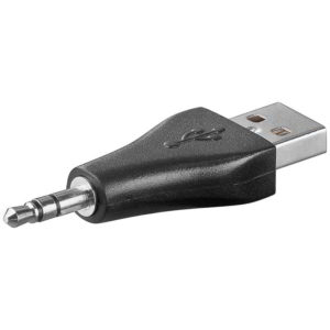 GOOBAY ADAPTOR USB 2.0 A MALE TO JACK 3.5 MALE ADAPTER 93981