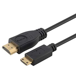 HDMI 1,3 MALE TO MINI HDMI MALE CABLE 3m TYPE A-C GOLD