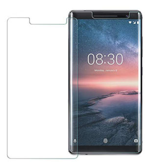Premium Tempered Glass Screen Protector 9H 0.3mm Nokia 8 Sirocco Γυάλινο Προστατευτικό Οθόνης