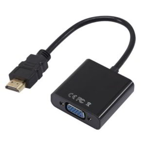 FTT14-007 HDMI 1.4 19pin CONVERTER ADAPTER TO VGA M-F GOLD