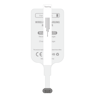 POWER CHARGER Qi WIRELESS RECEIVER IPHONE 6/6S/6 PLUS T600 ΑΣΥΡΜΑΤΟΣ ΔΕΚΤΗΣ ΦΟΡΤΙΣΗΣ