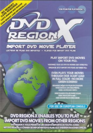 DVD REGION X MOVIE PLAYER (PS2)