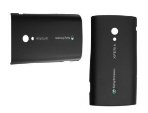 Αυθεντικό Καπάκι Μπαταρίας Sony Xperia X10 Μαύρο Battery Cover Black