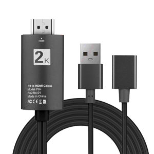 USB A 2.0 Female To HDMI Male Cable 1m Καλώδιο Σύνδεσης CAB-H080