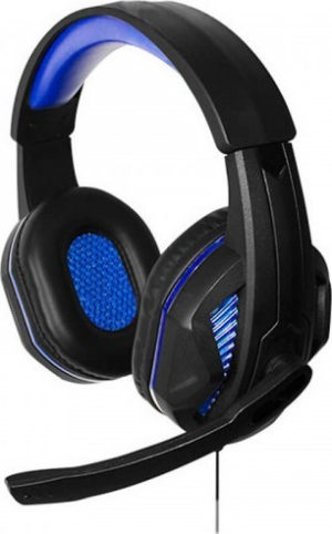Headset Multimedia Gaming Wired Steelplay HP41 Chat Black Ακουστικά & Μικρόφωνο Ενσύρματα (PS4-XboxOne-PC)