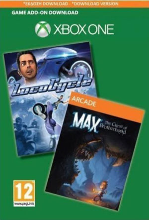 LOCOCYCLE & MAX THE CURSE OF BROTHERHOOD 2 X GAMES BUNDLE DOWNLOAD CODES (XBOX ONE)