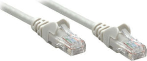 Powertech CAB-N025 Utp Ethernet Cable 3m Gray Cat 5 Καλώδιο Δικτύου Γκρι